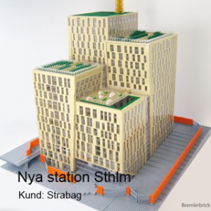 Orgelpipan & Stockholms lokaltrafik visualiseras i LEGO Orgelpipan & Stockholms lokaltrafik visualiseras i LEGO